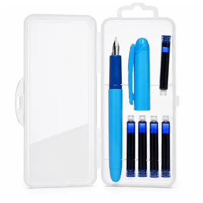 Stilou cu Penita 12/set cu Cerneala 12 cm Engros