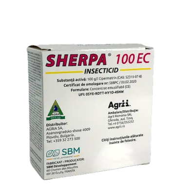 Sherpa 100EW 3 ml, insecticid cu spectru larg (mar, prun, legume, hamei) - Default Title