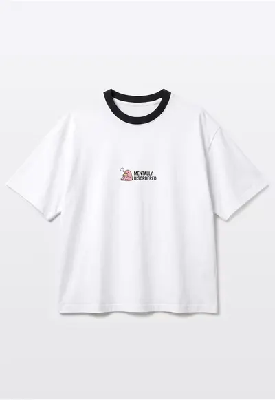 Tricou cu tiv contrastant