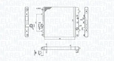 Radiator motor (Manual) potrivit SUZUKI IGNIS I, IGNIS II, WAGON R, WAGON R+ 1.0 1.3 1.5