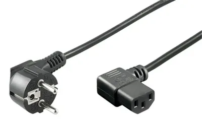 Cablu de alimentare PC C13 230V unghi 90 grade 5m, KPSP5-90