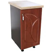 Corp inferior cu 1 Usa Dreapta Zebra, Wenge/MDF Cedru Frunza, blat Artar 40 x 85 x 60