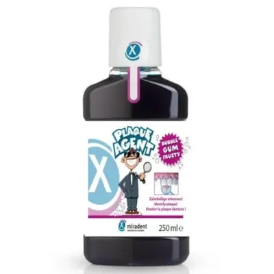 Solutie pentru placa bacteriana Plaque Agent, Miradent | 250 ml
