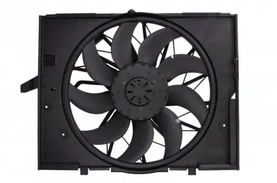 Ventilator radiator (cu carcasa) potrivit BMW 5 (E39), 5 (E60), 5 (E61), 6 (E63), 6 (E64), 7 (E65, E66, E67) 2.0-4.8 09.00-12.10