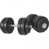 Set gantere cu discuri din ciment 30 kg - 30/31 mm