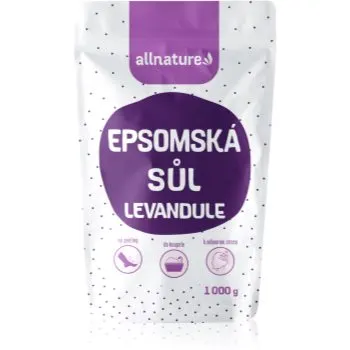 Allnature Epsom salt Lavender saruri de baie