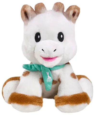 Jucarie de plus Sophie la Girafe - Sweety Sophie Collection, 14 cm