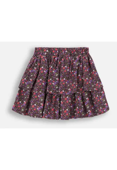Fusta cu imprimei floral