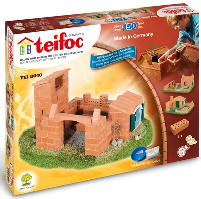 Set de constructie creativ Teifoc - Castel / Casa