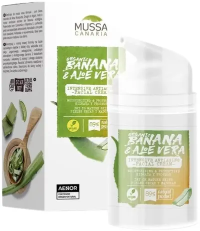 Mussa Canaria Cremă de față hidratantă, anti-îmbătrânire, 75 ml