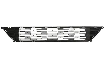 Grila bara fata mijloc plastic, negru potrivit KIA CEE'D 2006-2012 2009-2012