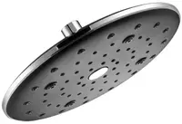 Placă pentru duș fix Inter Ceramic - negru, Ø23 cm