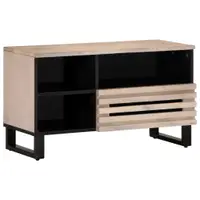 Gossi dulap tv, 80x34x46 cm, lemn masiv de mango