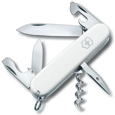 Cuțit de buzunar elvețian Victorinox - Spartan, 12 functii, alb
