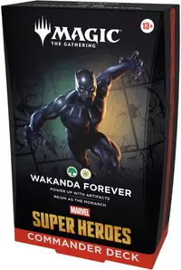Magic The Gathering: Marvel Super Heroes Commander Deck Wakanda Forever
