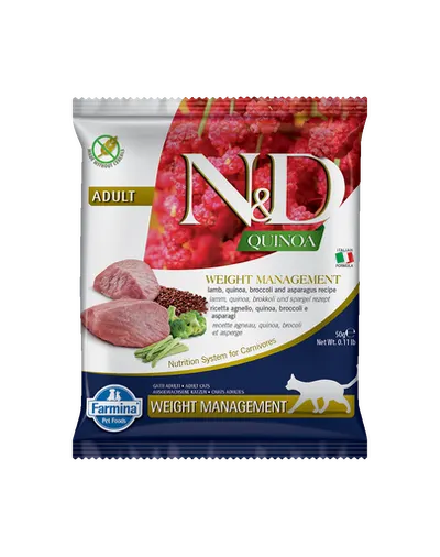 FARMINA N&D Quinoa Cat weight managment miel și broccoli 50 g