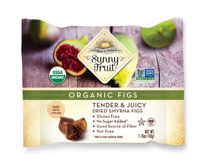Fructe uscate smochine de smirna bio, 50g, Sunny Fruit