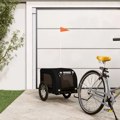 Gossi remorca bicicleta animale companie, negru, textil oxford/fier