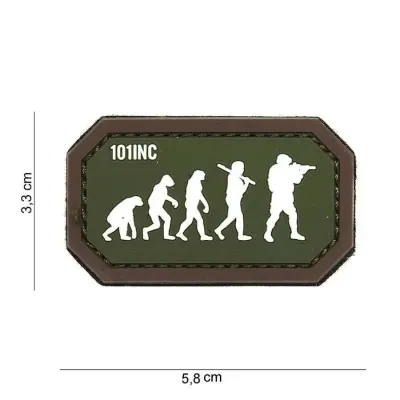 Patch airsoft evolution velcro 3D - Default Title