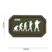 Patch airsoft evolution velcro 3D - Default Title
