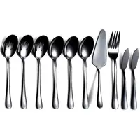 Tacamuri, 18/0 Inox, Negru, 10 Bucati, Berglander