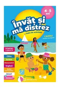 Învăț și mă distrez – 4-5 ani - Paperback brosat - Stéphanie Grison