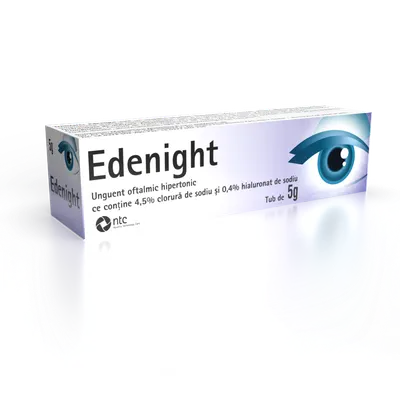 Unguent oftalmic Edenight, 5g, NTC
