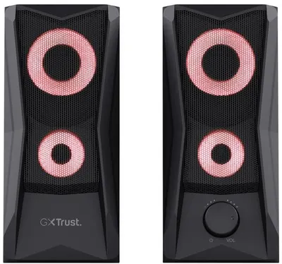 Boxe Trust GXT – GXT606B Javv, RGB, negru