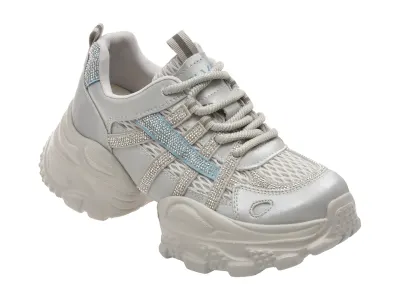 Pantofi sport FLAVIA PASSINI albastri, 2056, din material textil si piele naturala