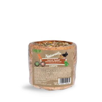 Cunipic Snacks Rozatoare Tunel Morcov Cu Cereale/Urzica 240 G