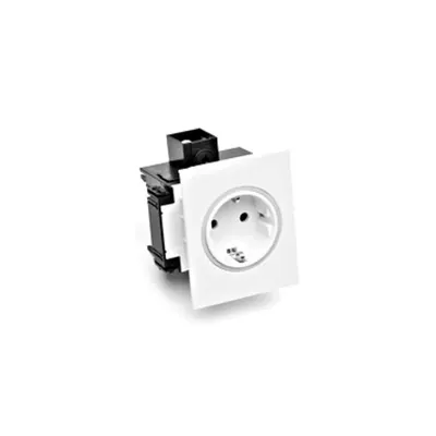 Priza 230V/16A pt.canal parapet SIGNA, RAL9010 alb