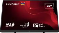 Monitor Consumer ViewSonic TD2230, 22", 1920 x 1080 pixeli, Touchscreen, Black, 3 ani Garantie