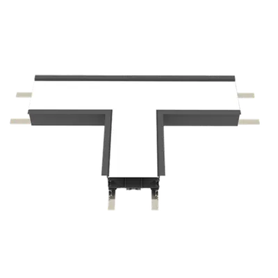 Conector-T pentru Profil Aplicat Elmark 4000k Negru