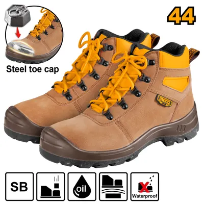 Bocanci de Protectie Maro 38 (Nou)