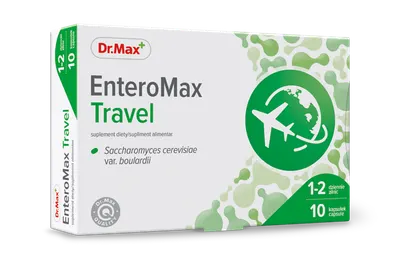 Dr. Max Enteromax Travel, 10 capsule