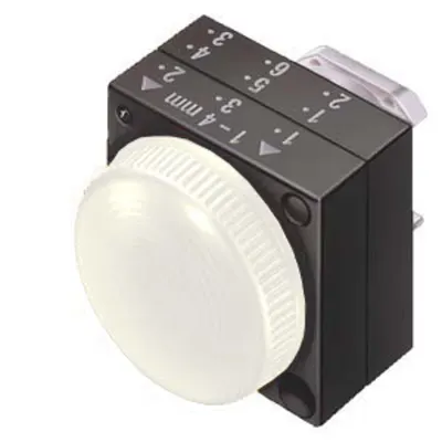 Capac lampa semnalizare, alb