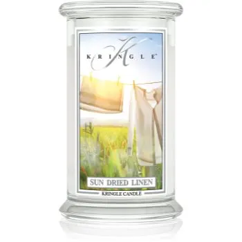 Kringle Candle Classic Sun Dried Linen lumânare parfumată
