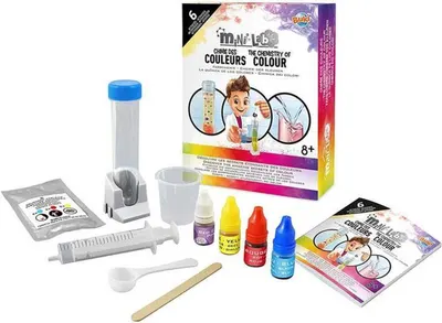 Mini laborator Buki Mini Lab - Chimia culorilor