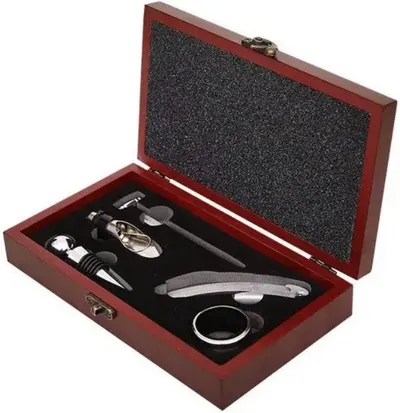 Set de accesorii pentru vin Morello - 6 piese, 23 х 13 x 4.5 cm