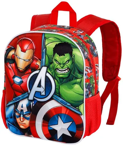 Ghiozdan 3D pentru grădiniță Karactermania Avengers - Massive
