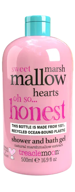 Gel de dus Marshmallow hearts, 500ml, Treaclemoon