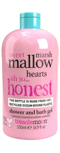 Gel de dus Marshmallow hearts, 500ml, Treaclemoon