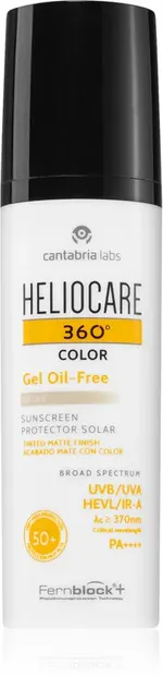 Heliocare 360 Color Gel Oil-Free SPF 50+ nuanta Beige, 50 ml