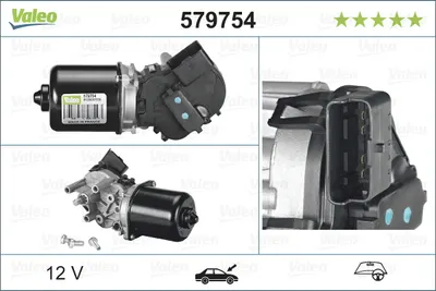Motor stergator Fata potrivit NISSAN QASHQAI I 11.06-12.13