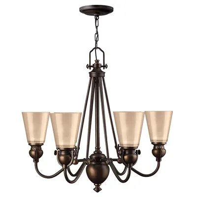 Corp de iluminat suspendat, lustra Mayflower 6 Light Chandelier