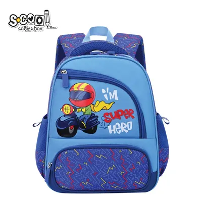 Ghiozdan neechipat i'm super hero, 30x25x14 cm, S-COOL
