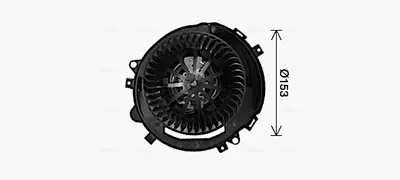 Ventilator Habitaclu Potrivit Audi A3, Q2, Q3, Tt; Cupra Ateca; Seat Ateca, Leon, Leon Sc, Leon Sportstourer, Leon St, Tarraco; Skoda Karoq, Kodiaq I, Octavia Iii, Octavia Iv 1.0-Electric 04.12