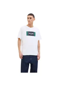 Tricou JACK &JONES Hayato BTS LN 47441 - White