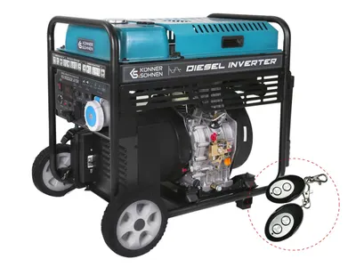 Generator cu inverter diesel Konner Sohnen KS 9500iDЕ ATSR