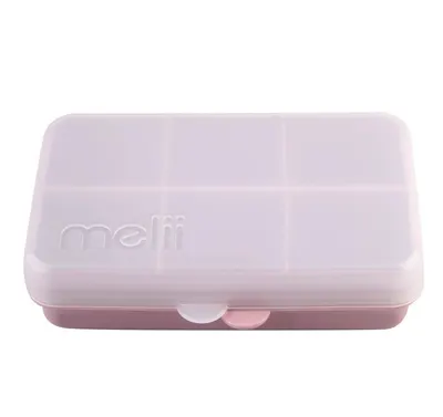 Cutie snack cu 6 compartimente Melii luxe pink